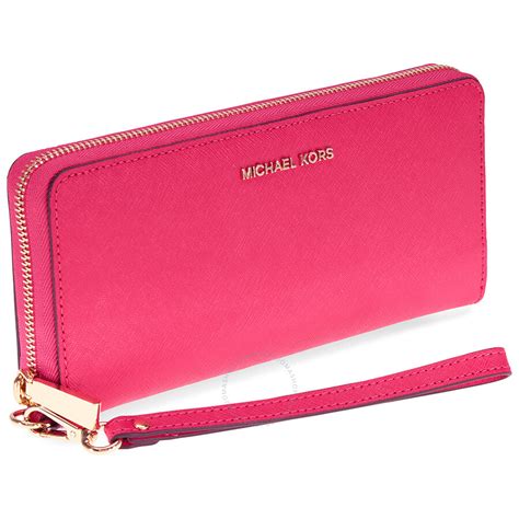 michael kors jet set wallet orange